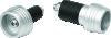 Kuryakyn Lodestar Rear Axle Slider Silver