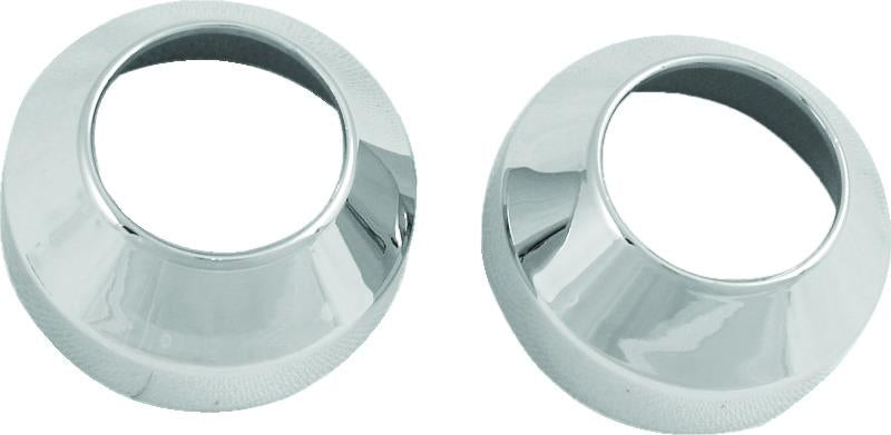 Bikers Choice 84-17 41MM Wide Glide Chrome Fork Boot Covers Pr