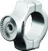 Kuryakyn Side Mount License Plate Holder Clamp 86-17 Softails Chrome