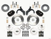 Wilwood Forged Dynalite Front Kit 11.00in 65-68 Chevy Impala -Drum Spindle