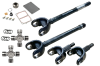 Revolution Gear & Axle 2018+ Jeep Wrangler JL & JT Chromoly Discovery Series Front Axle Kit w/FAD
