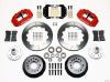 Wilwood Narrow Superlite 6R Front Hub Kit 12.88in Red Magnum Force Drop Spindle