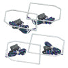 Oracle Chevy Silverado 14-15 Halo Kit Non-Projector Style - ColorSHIFT w/o Controller