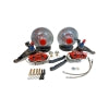 Baer Brakes 78-88 GM Malibu/El Camino/Monte Carlo/Regal 11in Classic Series Front Brake Kit - Red