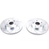 Power Stop 15-18 Subaru Legacy Front Evolution Drilled & Slotted Rotors - Pair