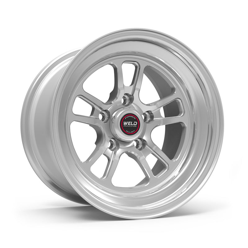 Weld S70 RT-S 15x10in / 5x120.65 BP / 7.5in. BS - Polished Center - Polished Shell Wheel