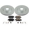 Power Stop 17-19 Chevrolet Bolt EV Front Z17 Evolution Geomet Coated Brake Kit