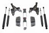 MaxTrac 88-91 GM C1500/2500 2WD Standard Cab 5/6 Lug 2in/4in Lowering Spindle Kit