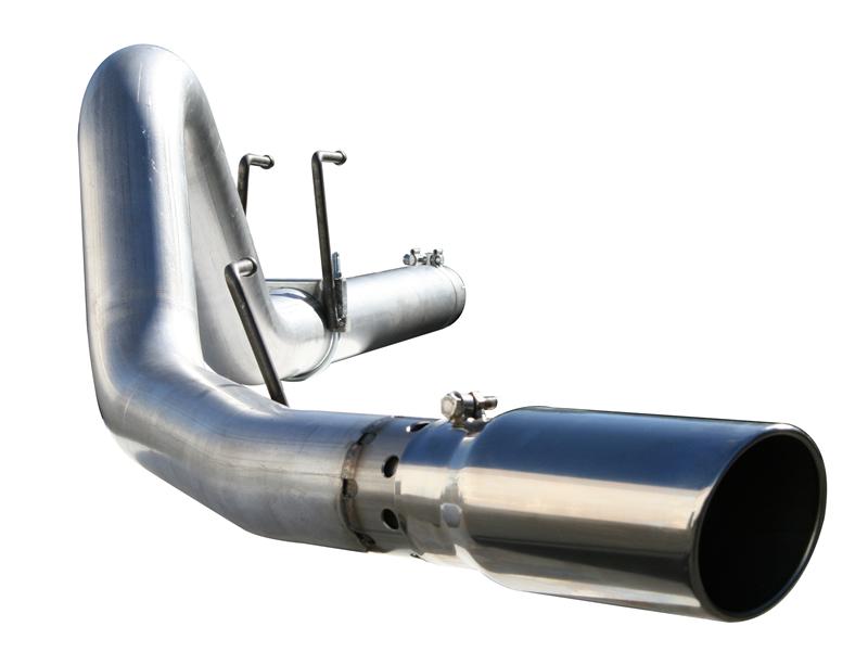 aFe Large Bore-HD DPF-Back Exhaust System Ford Diesel Trucks 11-14 V8-6.7L (td)