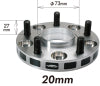 Project Kics 12X1.50 5x114.3 67MM Hub Wide Tread Spacers - 20MM