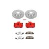 Power Stop 11-14 Chrysler 200 Front Z26 Street Warrior Brake Kit w/Calipers
