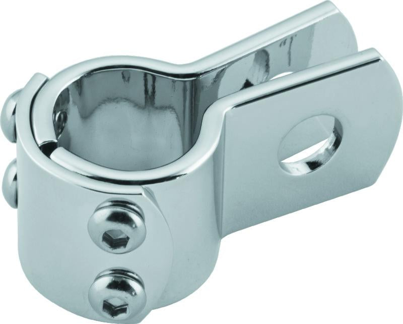 Bikers Choice Chrome 1 Inch 3 piece Clamp Universal