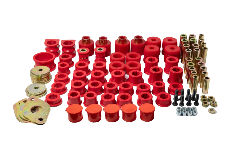 Energy Suspension 04-15 Nissan Titan Master Set - Red