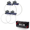 Oracle Jeep Grand Cherokee 08-10 Halo Kit - ColorSHIFT w/ BC1 Controller
