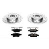 Power Stop 06-09 Pontiac Solstice Rear Z23 Evolution Sport Brake Kit