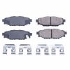 Power Stop 13-16 Subaru BRZ Rear Z17 Evolution Ceramic Brake Pads w/Hardware