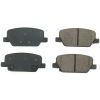 Power Stop 2019 Hyundai Santa Fe Rear Z16 Evolution Ceramic Brake Pads