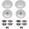 Power Stop 15-18 Volvo S60 Front Euro-Stop Brake Kit