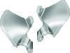 Kuryakyn Saddle Shields Heat Deflectors 18-Up Softail Models Smoke