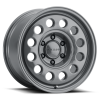 Nomad N501UG Convoy 17x8.5in / 6X139.7 BP / 25mm Offset / 106.1mm Bore - Utility Gray