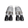 Stainless Works 18-21 Mustang GT Axle Back Redline Exhaust - Black Tips