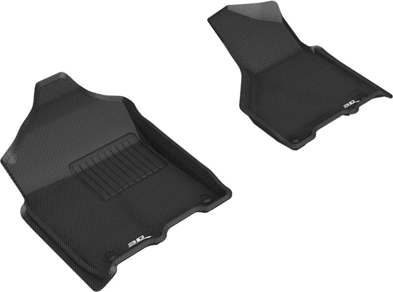 3D MAXpider 19-24 Dodge Ram 2500 / 3500 Crew Cab / Mega Cab Kagu Black R1