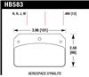 Hawk HP+ Aerospace Dynalite w/ 0.218in Hole Brake Pads