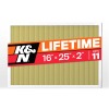 K&N HVAC Filter 16 X 25 X 2 Merv 11