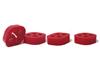 PERRIN Subaru / Universal 15mm ID 1.5in. Hole Offset Exhaust Hanger - Red (Sold Individually)