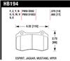 Hawk HP+ Street Brake Pads