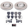 Power Stop 00-02 Audi S4 Front Semi-Coated Rotor Kit