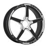 Weld Alumastar 2.0 1-Piece 15x3.5 / 5x4.75 BP / 2.25in. BS Gloss Black Milled Wheel