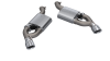 QTP 2016-2024 Chevrolet Camaro SS QTP Screamer Axle Back Dual Tip Bumper
