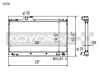Koyo 01-05 Lexus IS300 (MT) Radiator