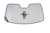 Covercraft UVS100 Premier Series Custom Sunscreen with Ford Mustang Tri-Bar logo