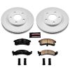 Power Stop 94-99 Buick LeSabre Front Z17 Evolution Geomet Coated Brake Kit