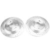 Power Stop 14-19 Acura RLX Rear Evolution Drilled & Slotted Rotors - Pair