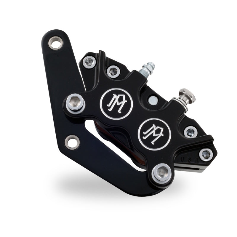 Performance Machine Front Single Brake-Blk Contrast Cut