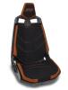 PRP Can-Am Maverick X3/Maverick R Seat Covers - Black/Orange