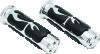 Kuryakyn ISO Flame Grips Metric Universal 1inch Chrome