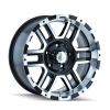 ION Type 179 17x8 / 6x127 BP / 10mm Offset / 78.3mm Hub Black/Machined Wheel