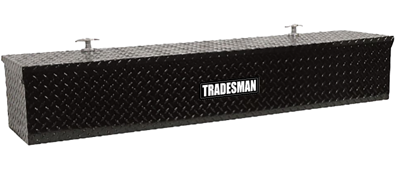 Tradesman Aluminum Flush Mount Truck Tool Box (60in.) - Black