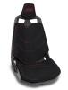 PRP Can-Am Maverick X3/Maverick R Seat Covers - Black/Red