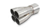 Vibrant 4-1 SS Merge Collectors (2-1/4in Inlet Slipover ID 4in Merge Outlet OD) - Sold Individually
