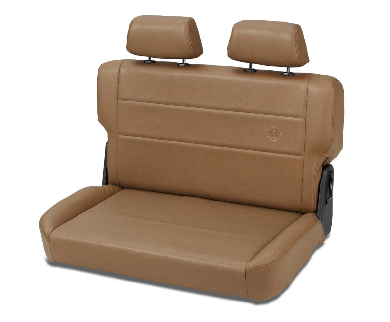 Bestop N-Tumble Seat - 55-83 Jeep Cj5 Rear Trailmax Fold (All Vinyl Spice)