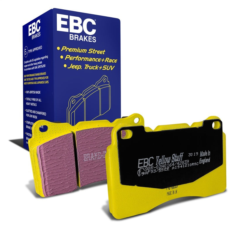 EBC 17-21 Honda Civic Type-R (FK8) Yellowstuff Front Brake Pads