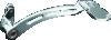 Kuryakyn Extended Brake Pedal Girder 08-13 Touring Chrome