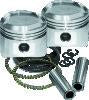 S&S Cycle 84-99 BT w/ Super Stock Heads 80in Pistons - Standard Plus .010in