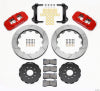Wilwood AERO6 Front Hat Kit 15.00 Red 97-04 Corvette C5/Z06 05-13 C6