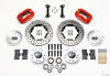 Wilwood Forged Dynalite Front Kit 11.00in Drilled Red 82-92 Camaro//Firebird